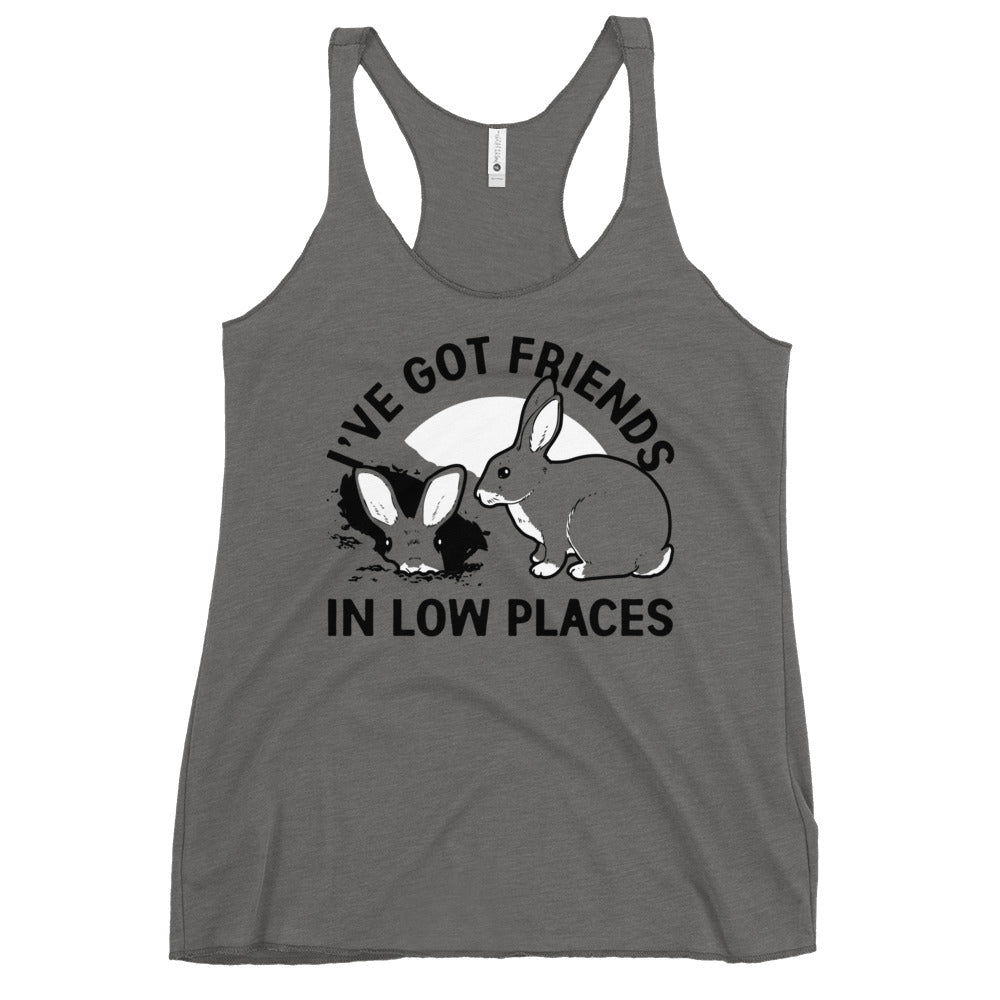 I've Got Friends In Low Places Women's Racerback Tank