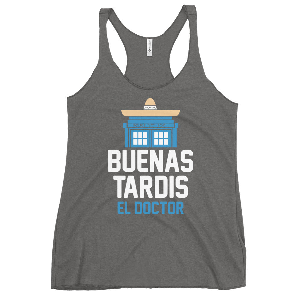 Buenas Tardis Women's Racerback Tank