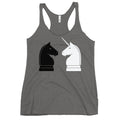 Chess Unicorn Women's Racerback Tank