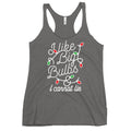I Like Big Bulbs & I Cannot Lie Women's Racerback Tank
