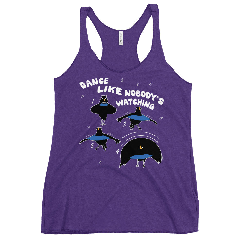 Dance Like Nobody's Watching Women's Racerback Tank