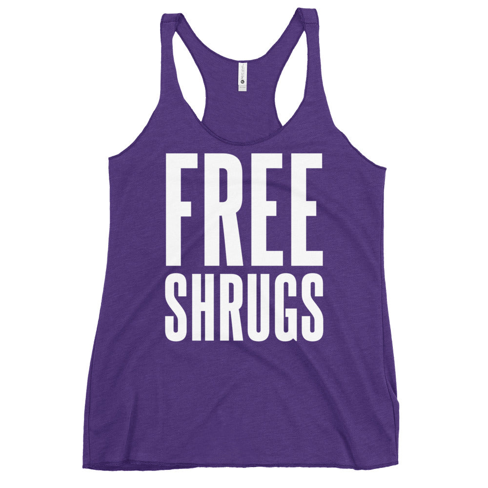 Free Shrugs Women's Racerback Tank