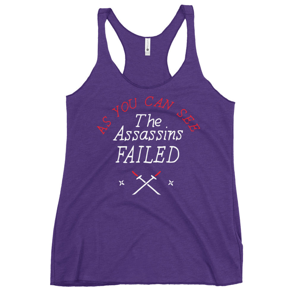 The Assassins Failed Women's Racerback Tank
