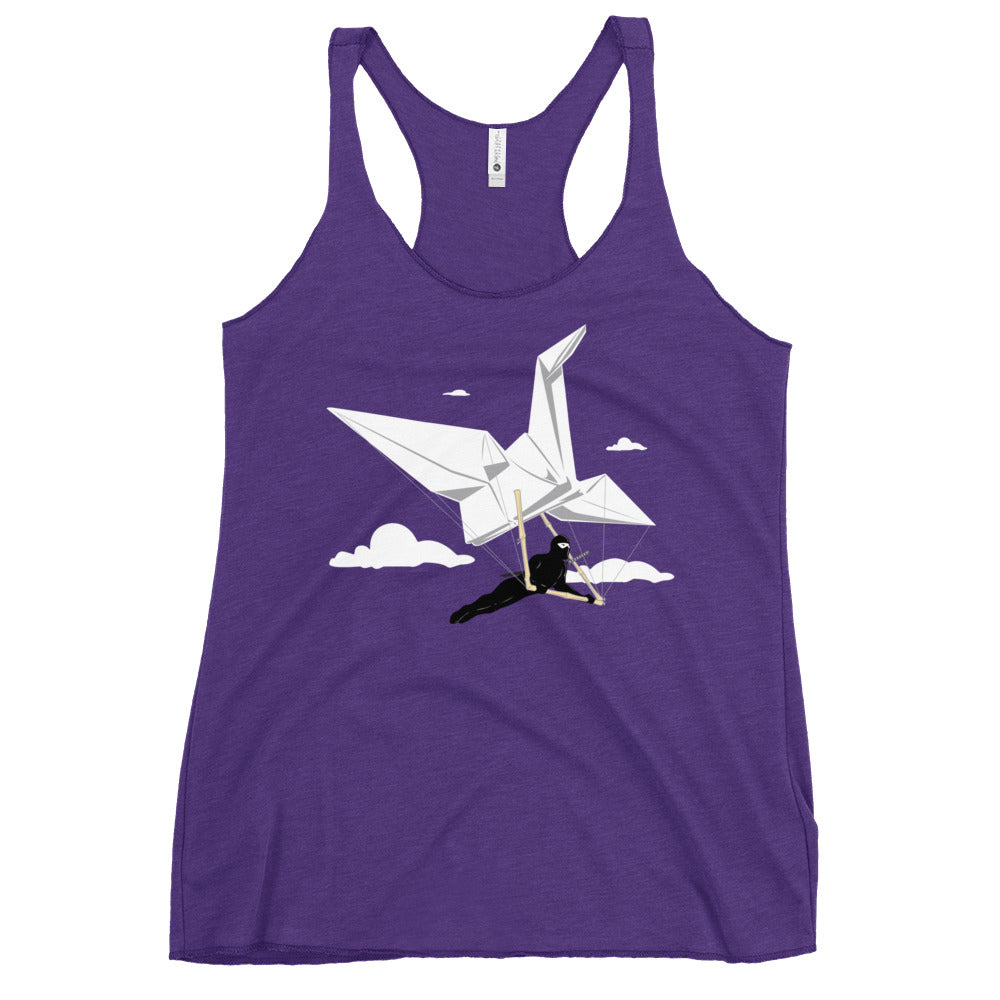 Ninja Glider Women's Racerback Tank