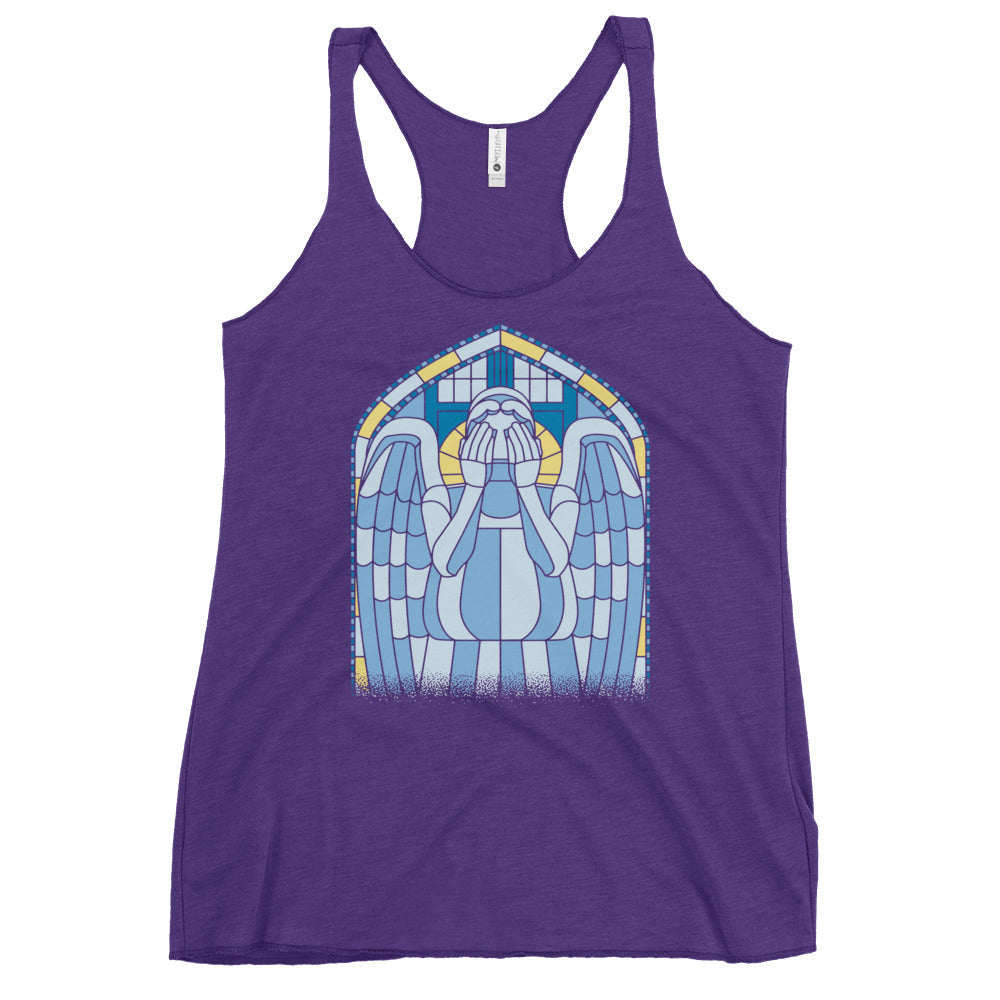 Weeping Angel Women's Racerback Tank