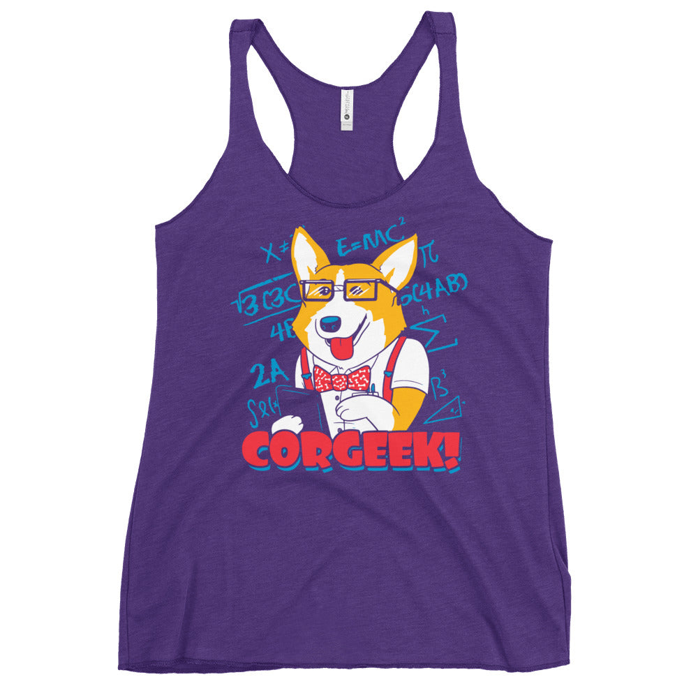 Corgeek Women's Racerback Tank