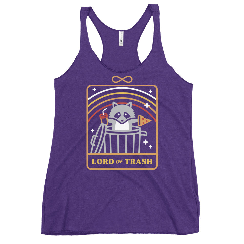 Lord Of Trash Tarot Women's Racerback Tank