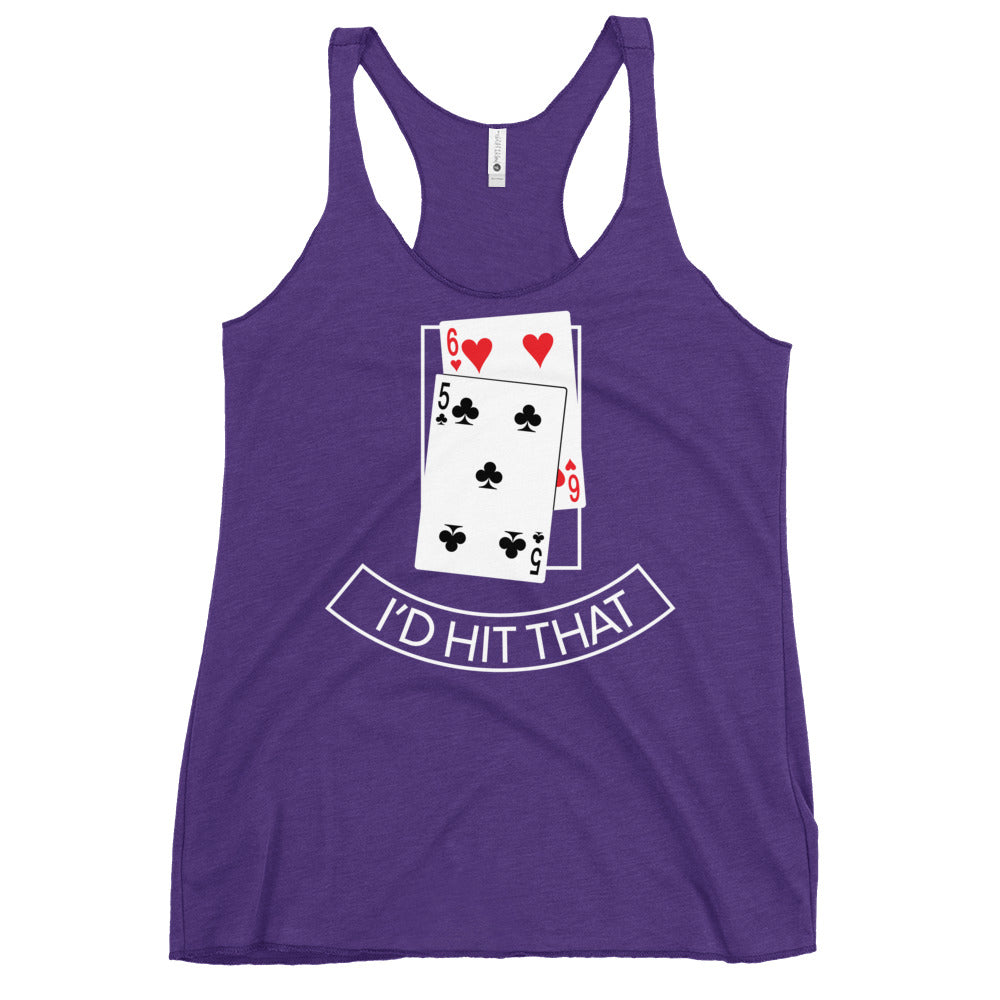 I'd Hit That Women's Racerback Tank