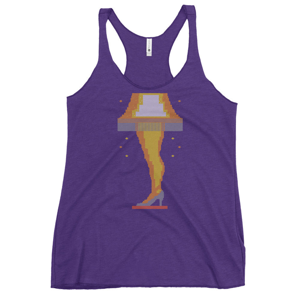 Leg Lamp Sweater Women's Racerback Tank