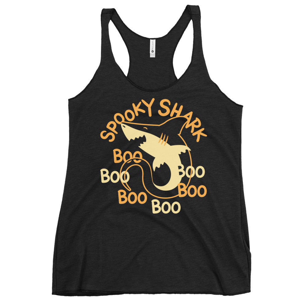 Spooky Shark Women's Racerback Tank
