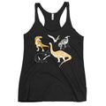 Dino Prints Women's Racerback Tank