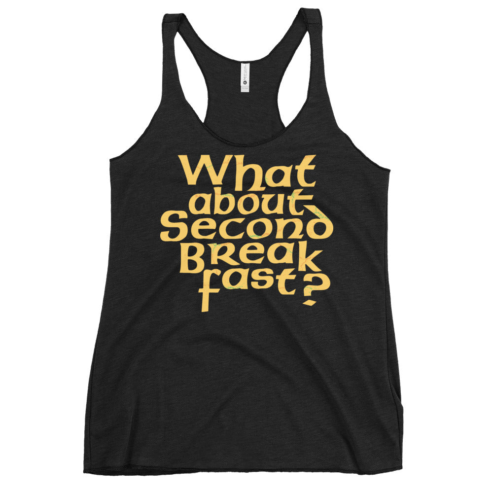 What About Second Breakfast? Women's Racerback Tank