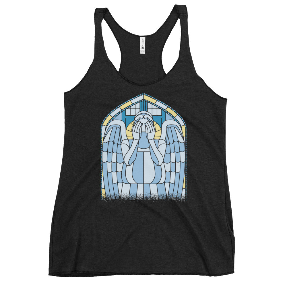 Weeping Angel Women's Racerback Tank