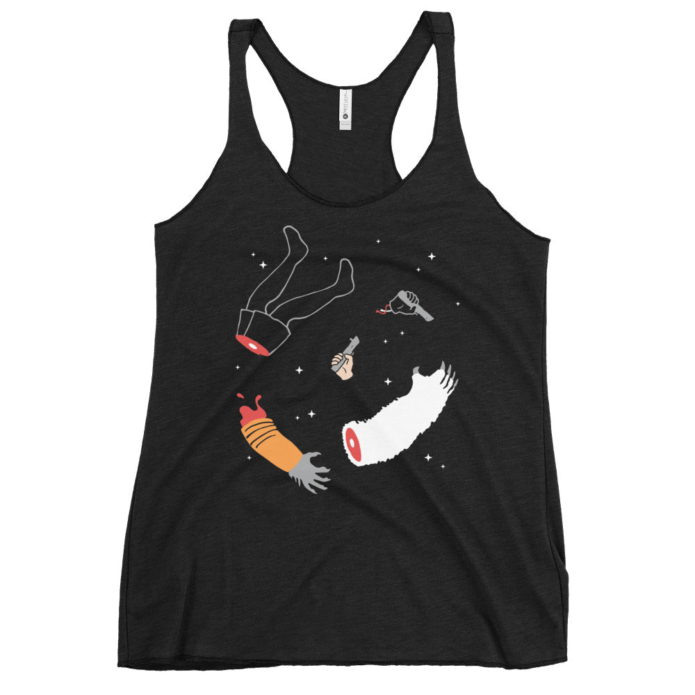 Floating Limbs Women's Racerback Tank