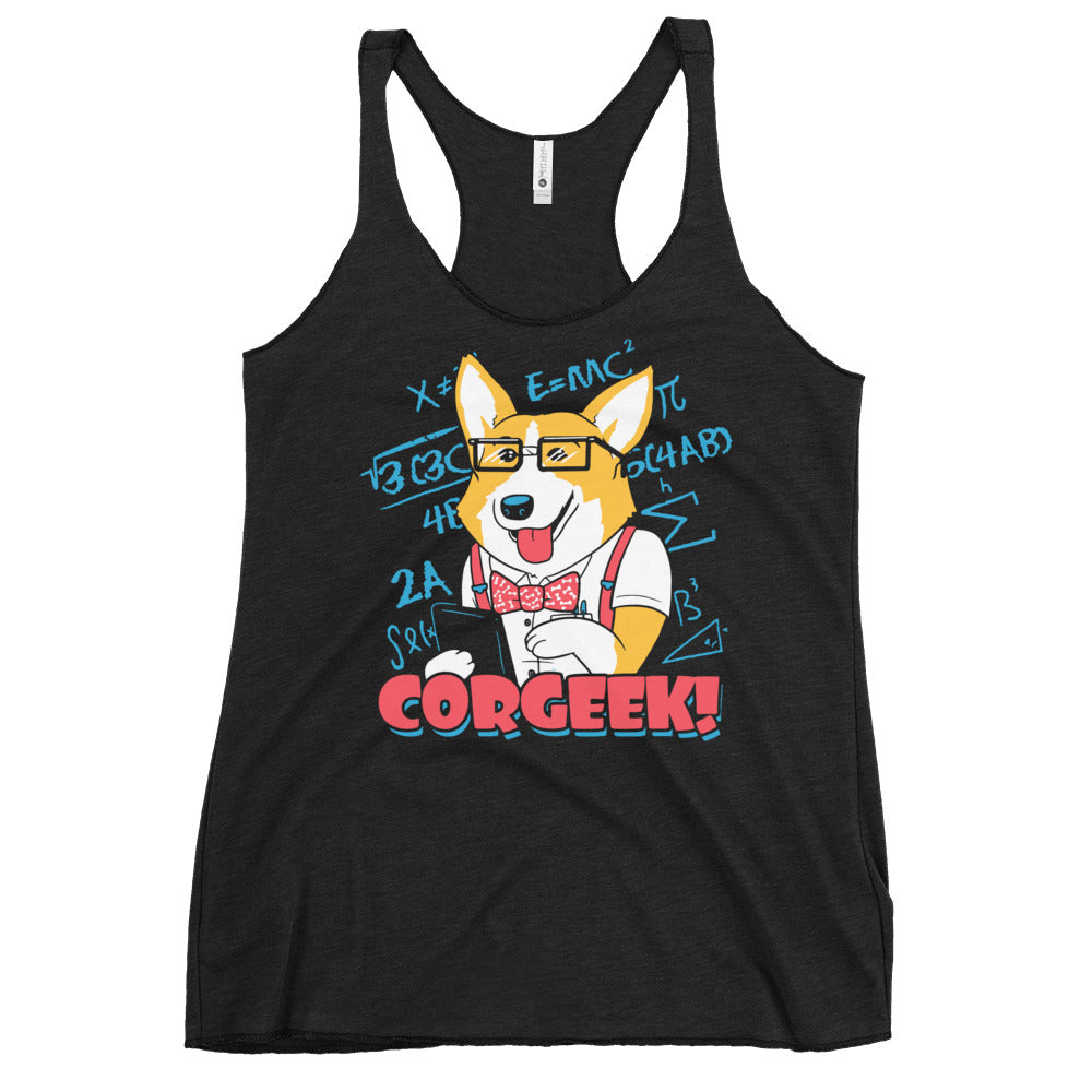 Corgeek Women's Racerback Tank