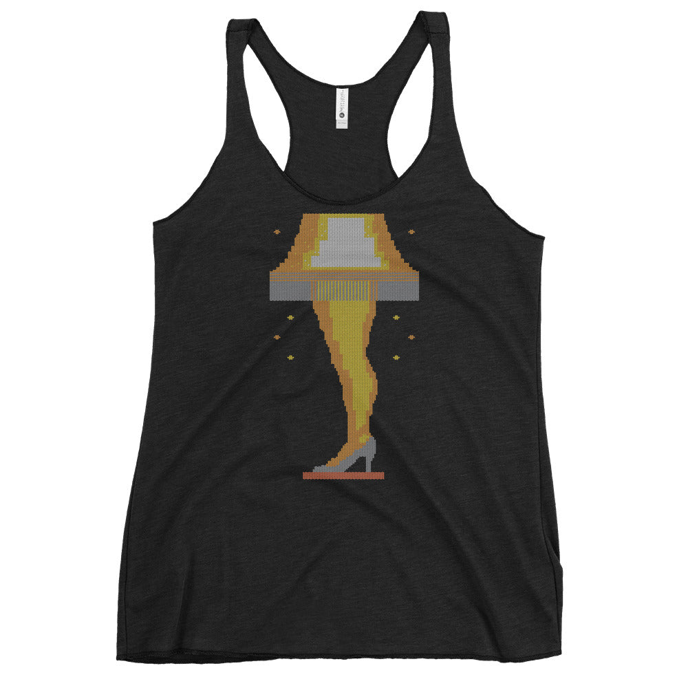 Leg Lamp Sweater Women's Racerback Tank