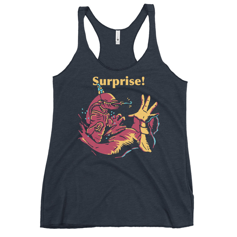 Surprise Party! Women's Racerback Tank
