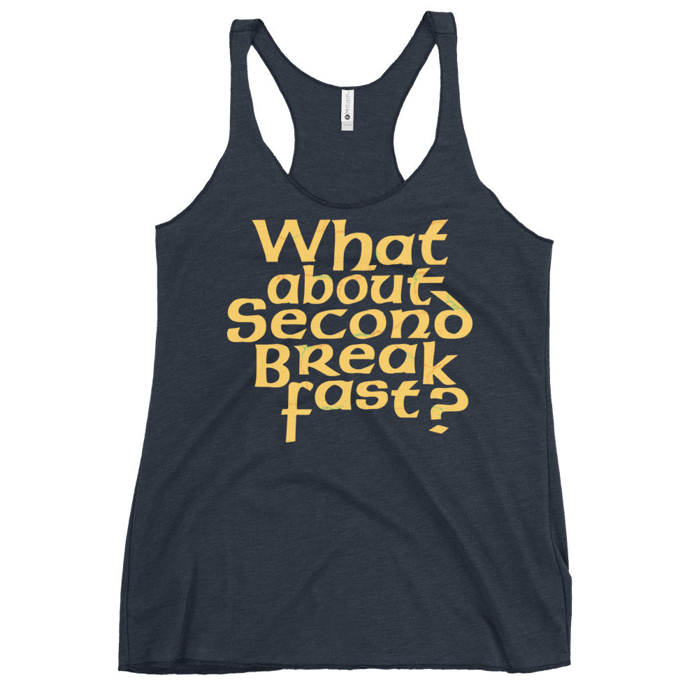 What About Second Breakfast? Women's Racerback Tank