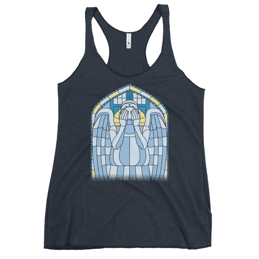 Weeping Angel Women's Racerback Tank