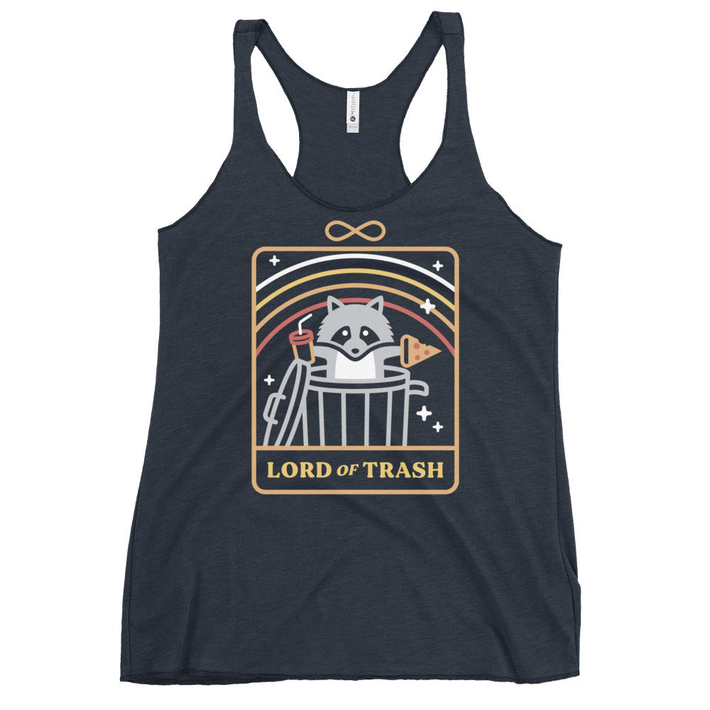 Lord Of Trash Tarot Women's Racerback Tank