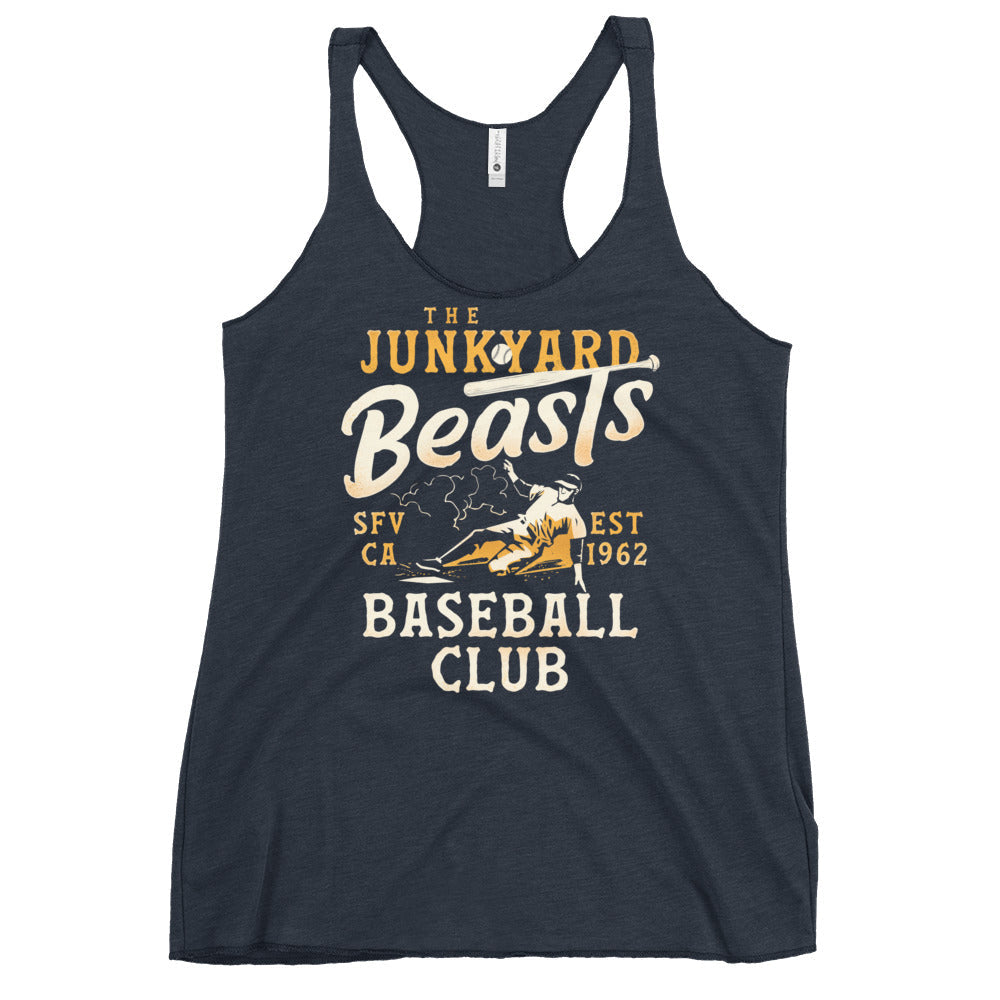 Junkyard Beasts Baseball Club Women's Racerback Tank