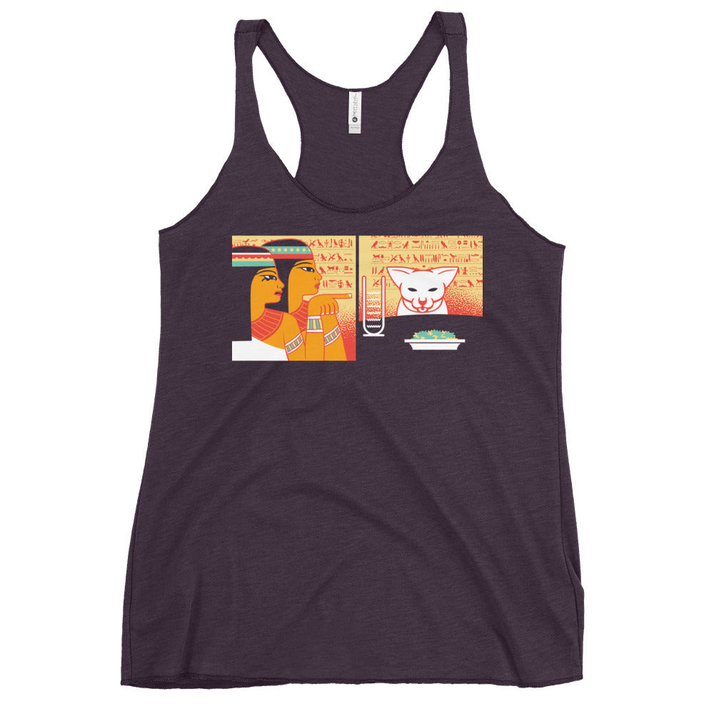 Egyptian Cat Women's Racerback Tank