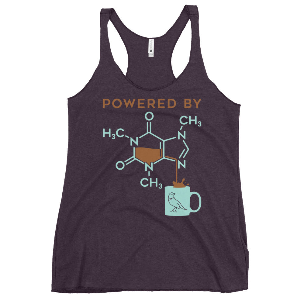 Powered By Caffeine Women's Racerback Tank
