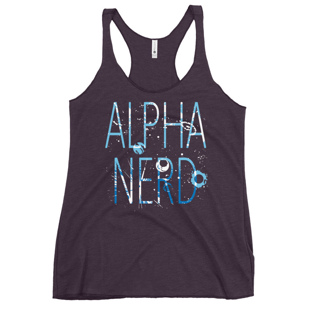 Alpha Nerd Women's Racerback Tank