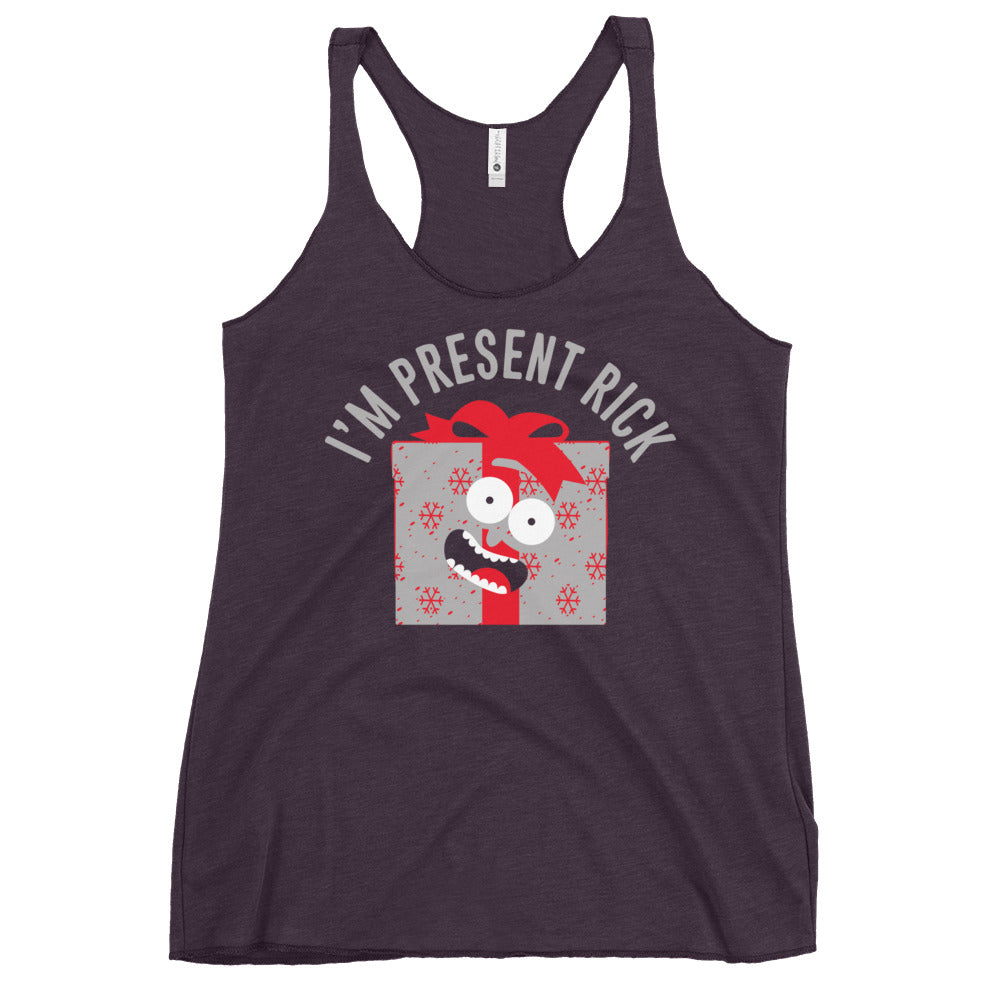 I'm Present Rick Women's Racerback Tank