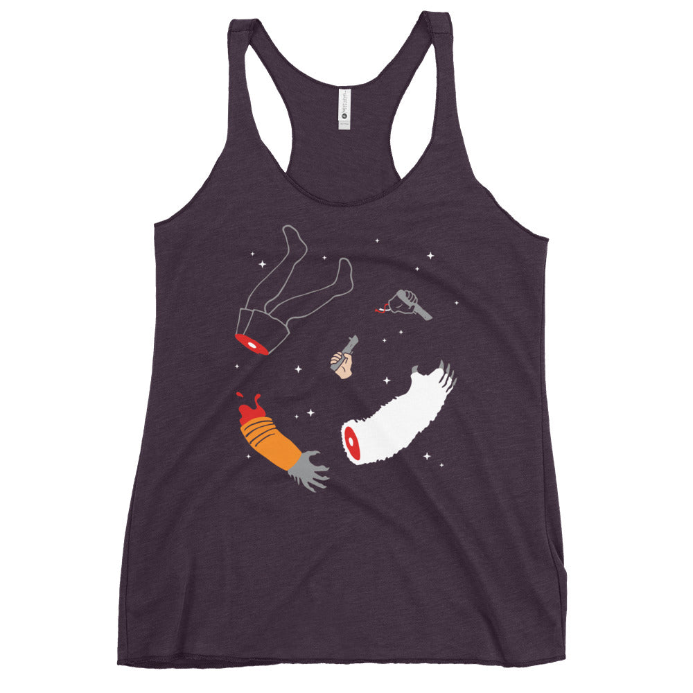 Floating Limbs Women's Racerback Tank