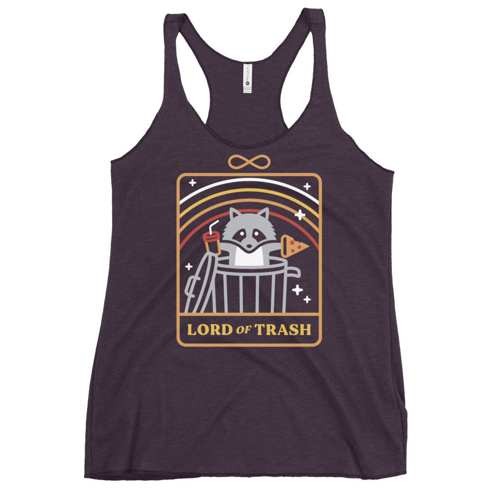 Lord Of Trash Tarot Women's Racerback Tank