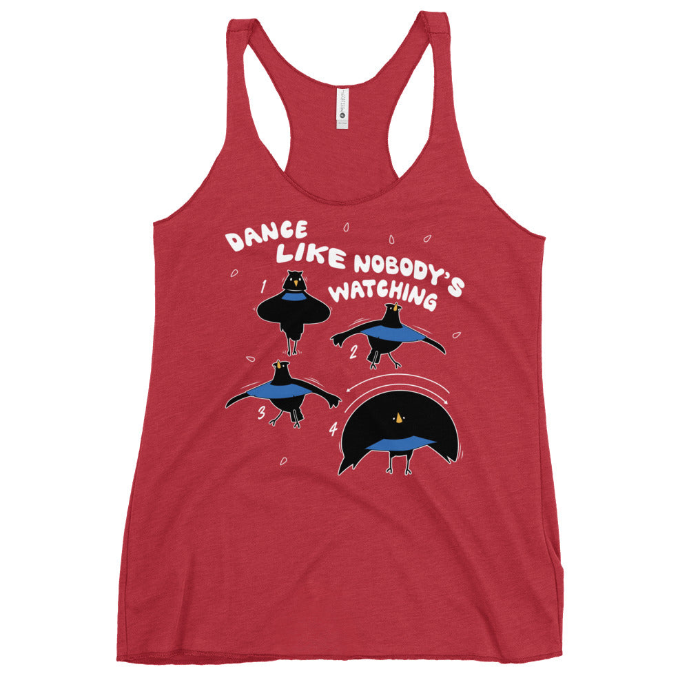 Dance Like Nobody's Watching Women's Racerback Tank