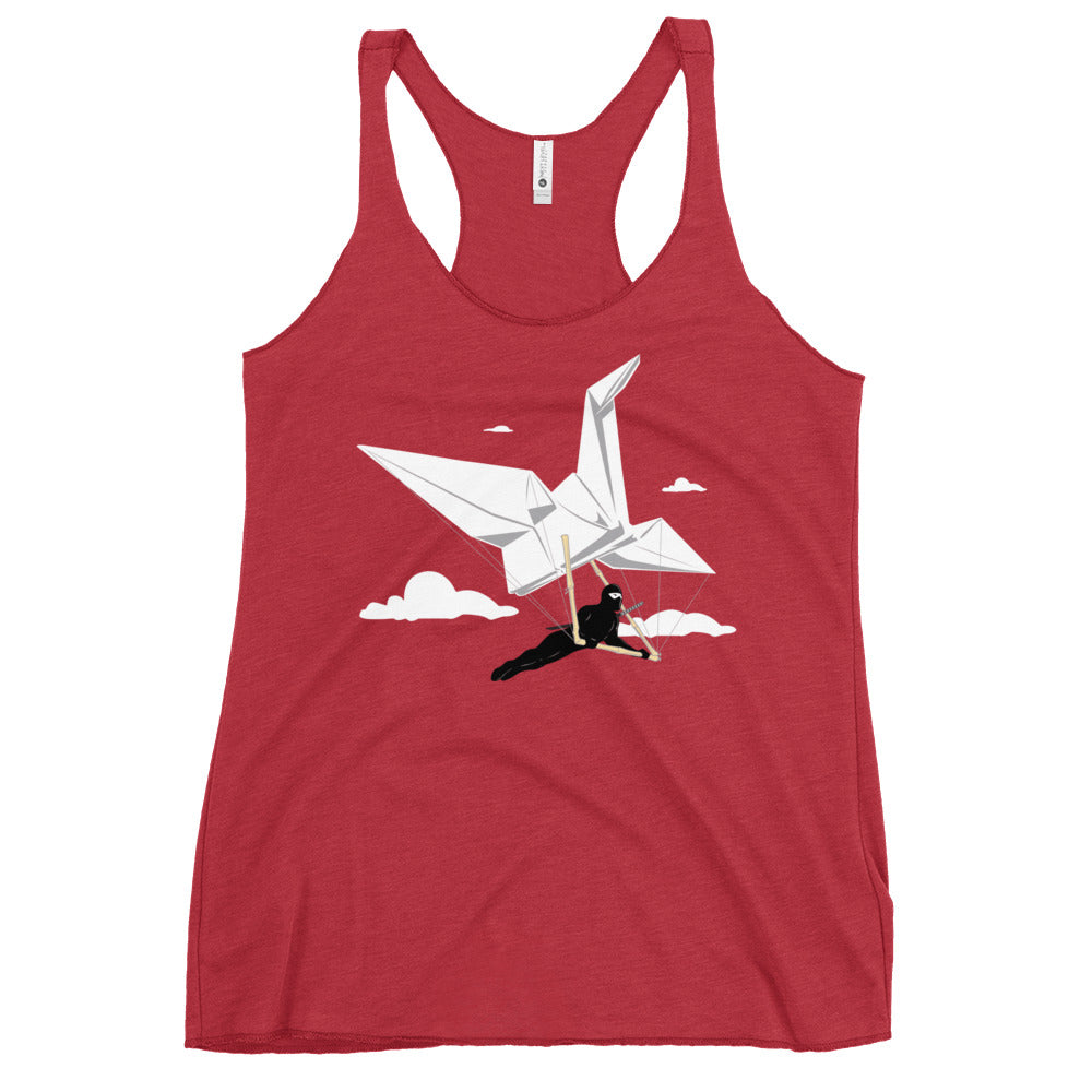 Ninja Glider Women's Racerback Tank
