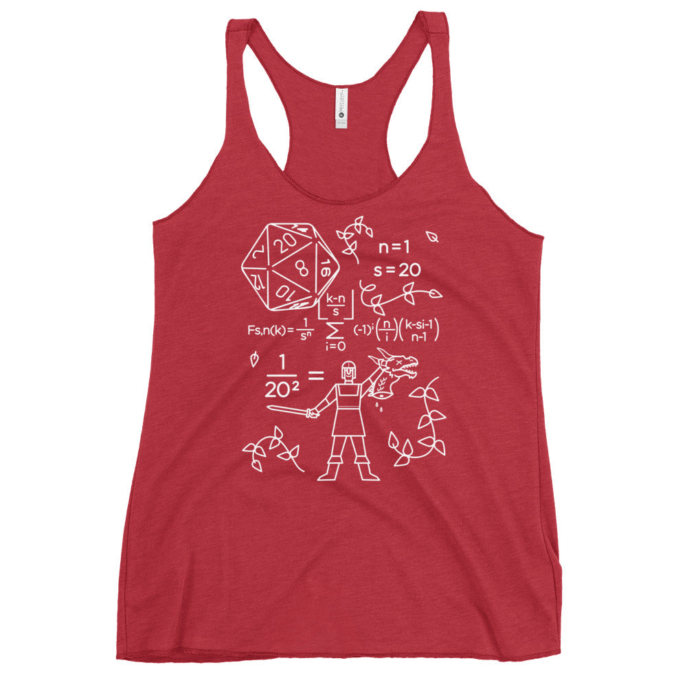 The Science Of A RPG Women's Racerback Tank
