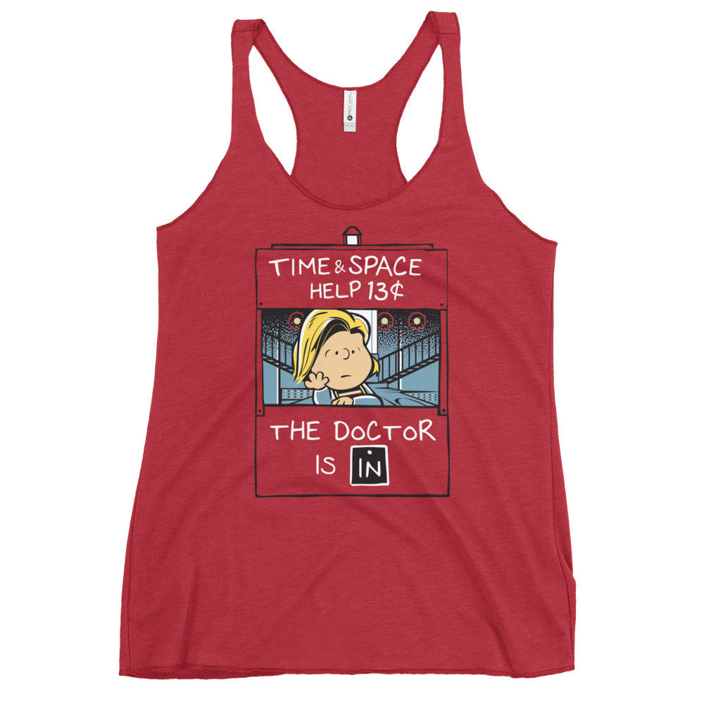 13th Doctor Is In Women's Racerback Tank