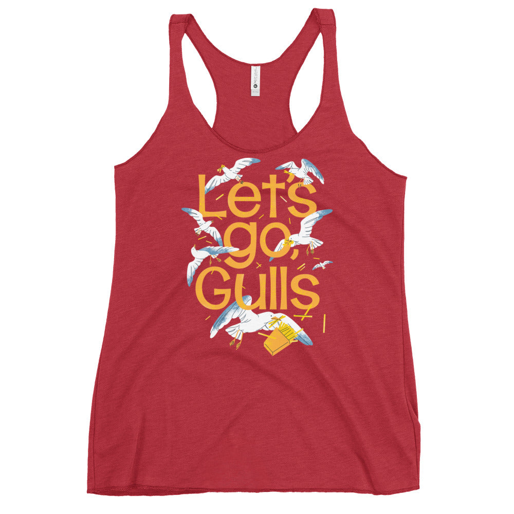 Let's Go, Gulls Women's Racerback Tank
