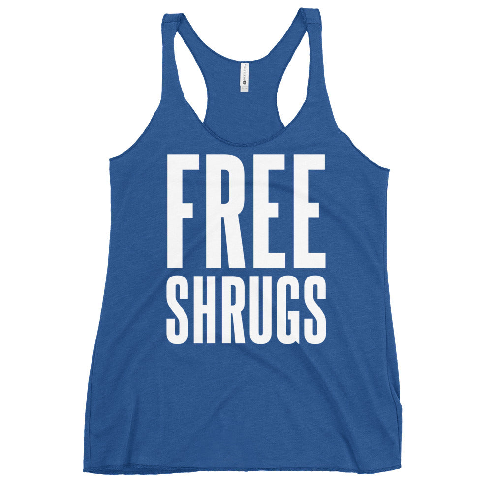 Free Shrugs Women's Racerback Tank