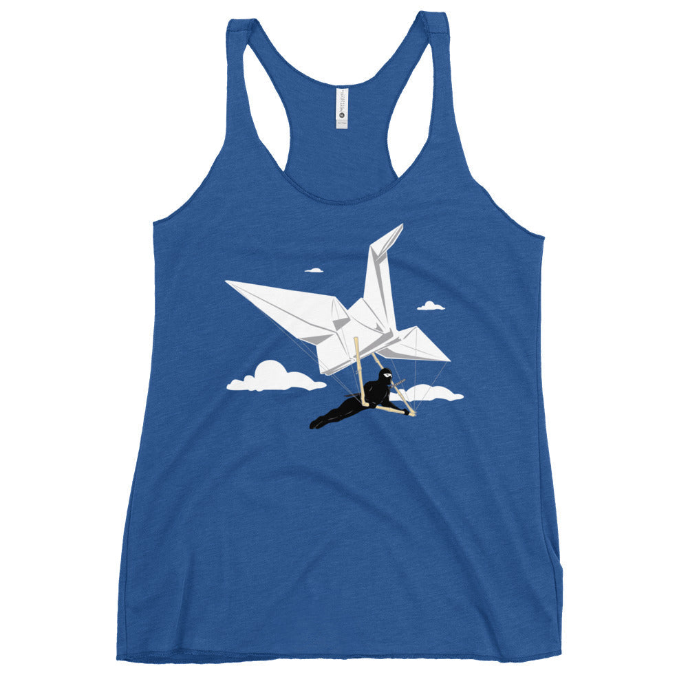 Ninja Glider Women's Racerback Tank