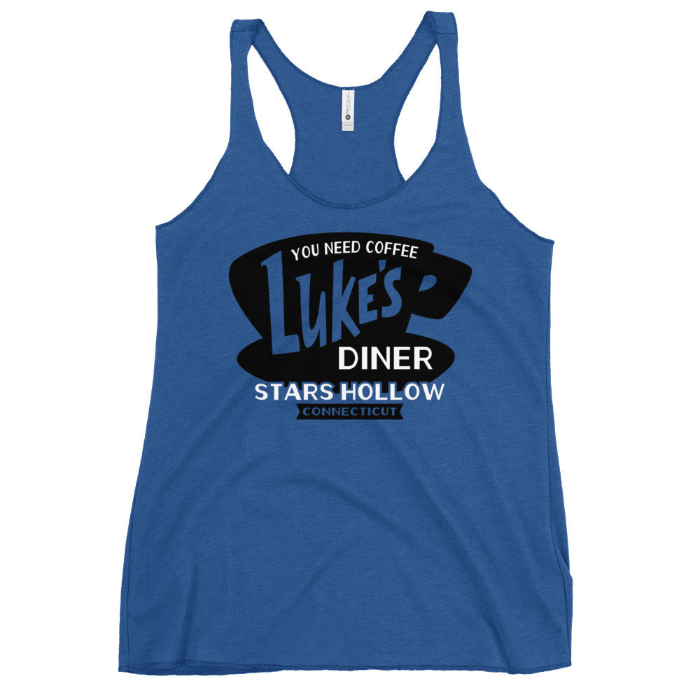 Luke's Diner Women's Racerback Tank