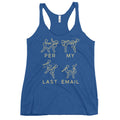Per My Last Email Women's Racerback Tank