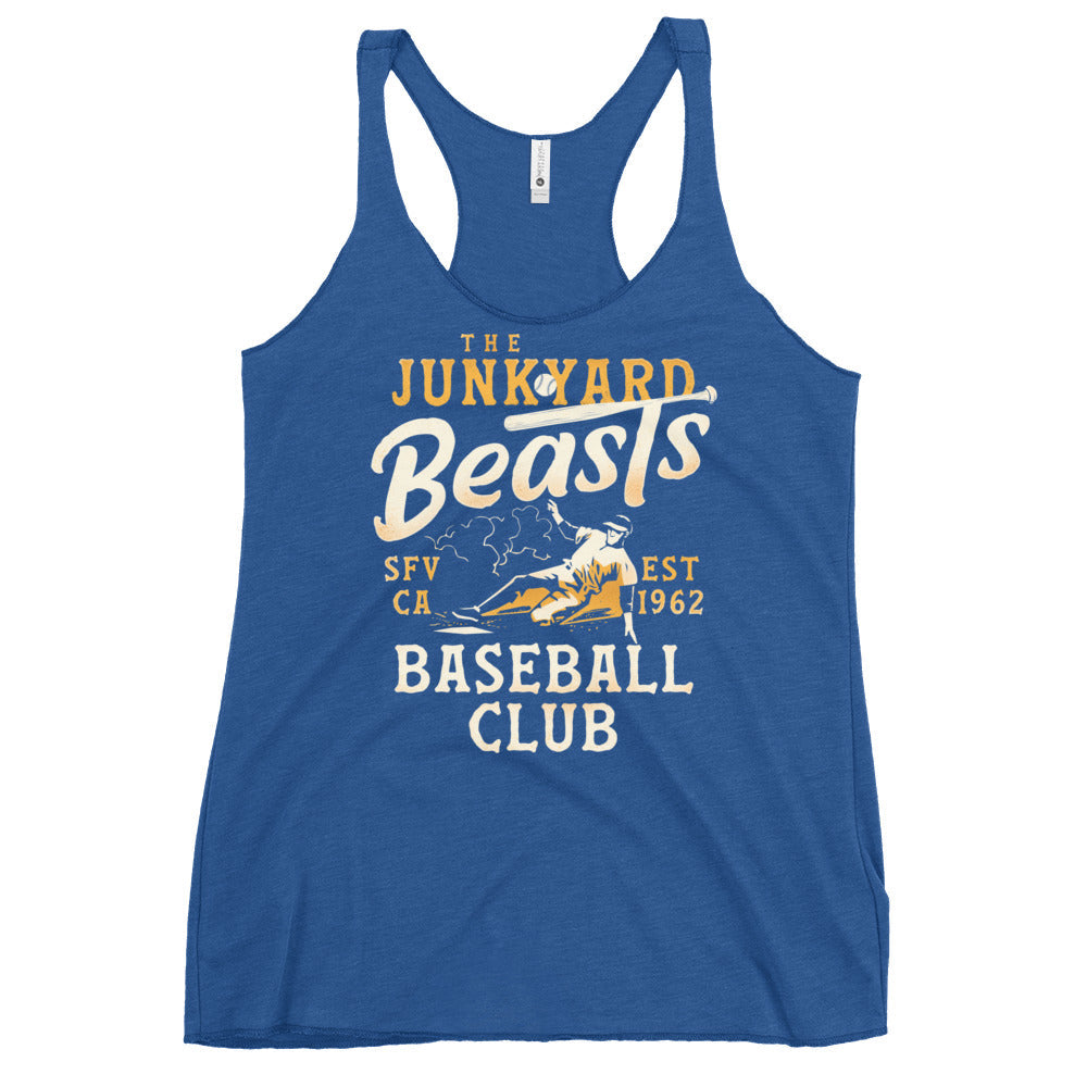 Junkyard Beasts Baseball Club Women's Racerback Tank