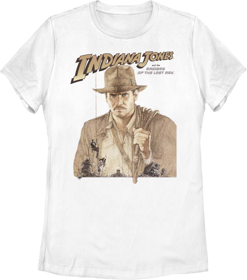 Womens Raiders of the Lost Ark Indiana Jones Shirt Hoodie, Sweatshirt | CiraTrend.com (Image 1)