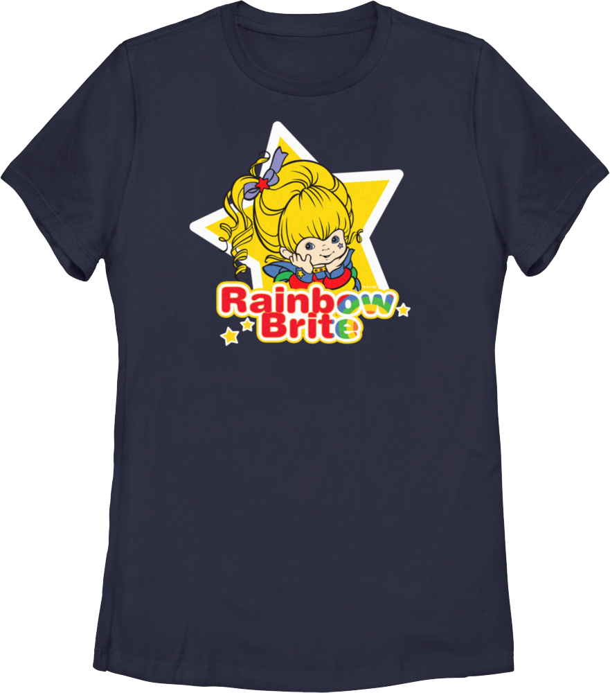 Womens Rainbow Brite Shirt Hoodie, Sweatshirt | CiraTrend.com (Image 1)
