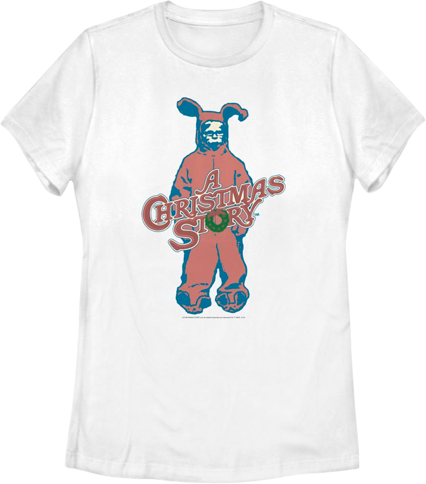 Womens Ralphie's Pink Nightmare Christmas Story Shirt Hoodie, Sweatshirt | CiraTrend.com (Image 1)