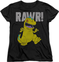 Womens Rawr Reptar Rugrats Shirt Hoodie, Sweatshirt | CiraTrend.com (Image 1)