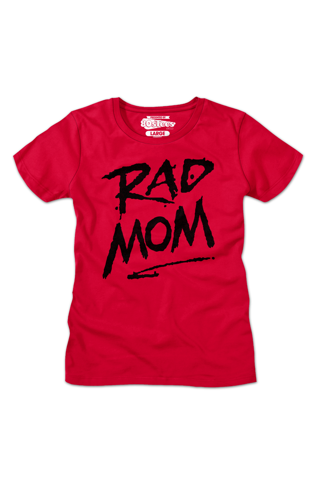 Womens Red Rad Mom Shirt Hoodie, Sweatshirt | CiraTrend.com (Image 2)