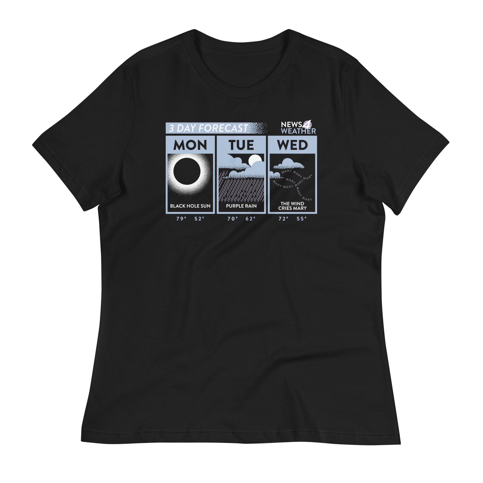 3 Day Forecast Women's Signature Tee