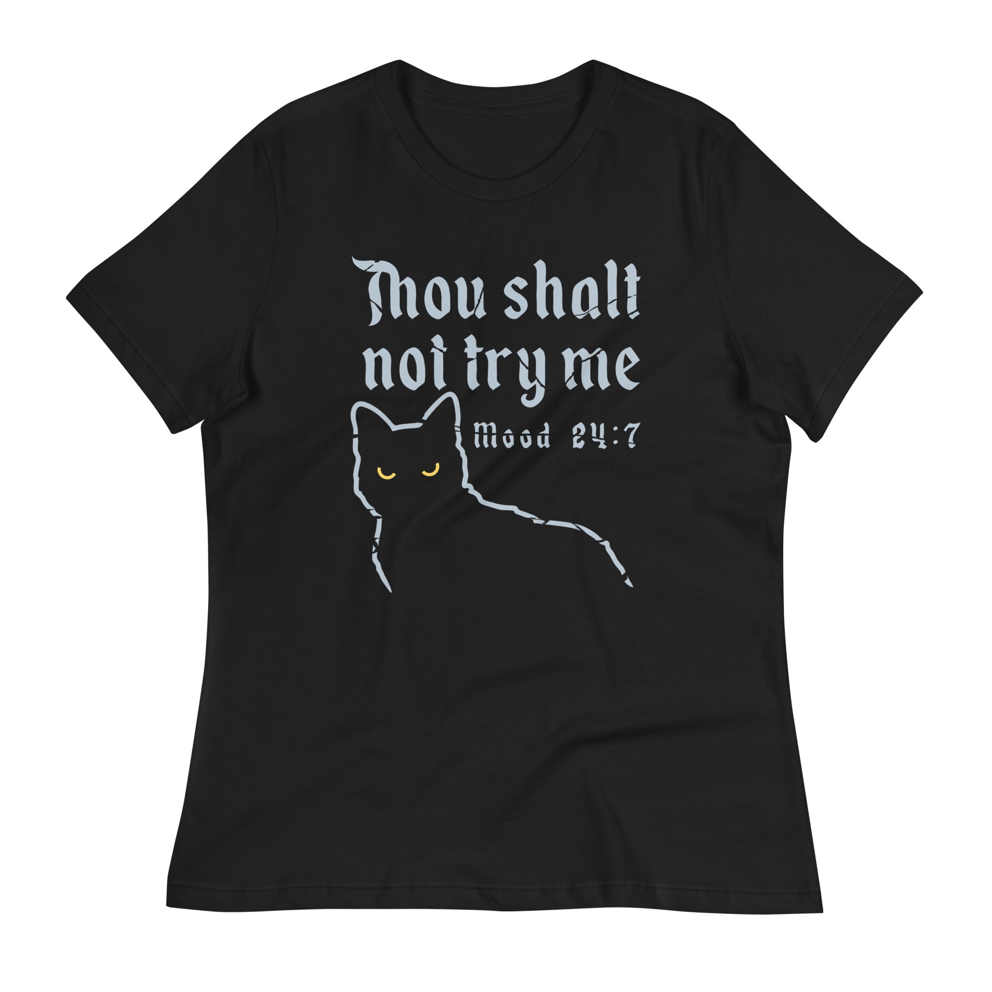 Thou Shalt Not Try Me Women's Signature Tee