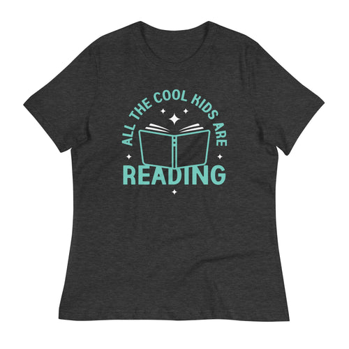 All The Cool Kids Are Reading Women's Signature Tee