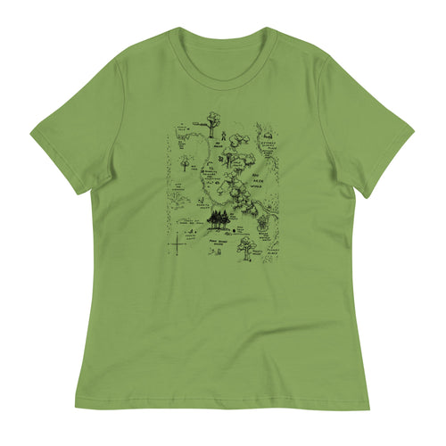 100 Acre Map Women's Signature Tee
